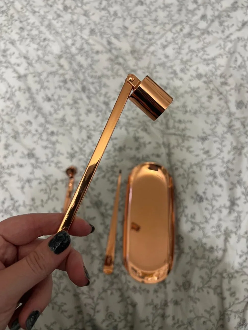 Rose Gold Candle Care Kit